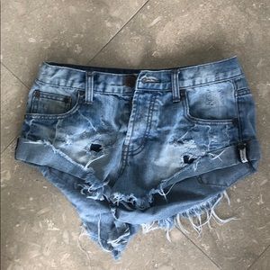 One Teaspoon Jean shorts